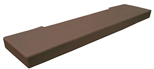 KidKusion Soft Seat Hearth Pad | Made in USA | Brown | 90 x 14 | Fireplace and Hearth Protection