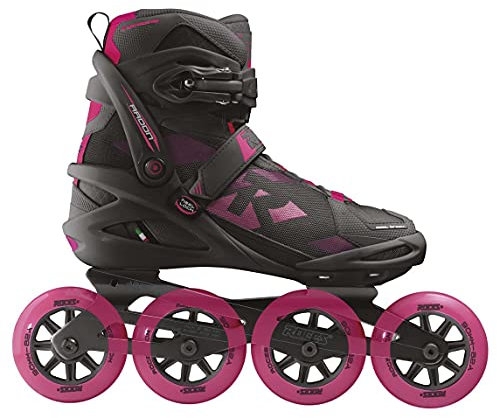 Roces Radon W TIF Womens Inline Skates BLK/Magenta 002 7.0