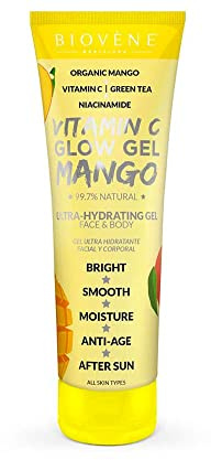 NOVA ENGEL Vitamin C Glow Gel Mango Ultra-Hydrating Gel Face & Body 200 Ml