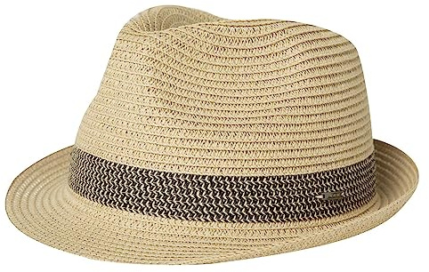 Comhats Damsolhattar UPF 50 brett brätte halmstrand sommarhatt för kvinnor vikbar hästsvans rosett