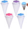 Pet Hair Remover Washing Machine, 4 PCS Reusable Washing Machine Lint Catcher for Laundry, Floating Pet Hair Filter Mesh, Dog Cat Fur Remover for Clothes, Effective Pet Hair Catcher for Washers