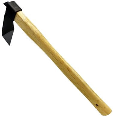 Jonoisax Zappa A Mano in Acciaio al Carbonio - Zappa Solida, Piccone, Zappa da Scavo, Zappa Agricola, Rastrello da Giardino