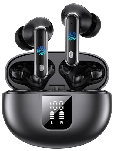 Auriculares Inalámbricos Bluetooth 5.4 con ANC Cancelación Activa de Ruido