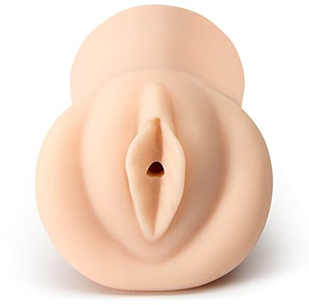 Lovehoney Thrust Pro Mini Lea Male Masturbator Stroking Toy, Flesh Pink