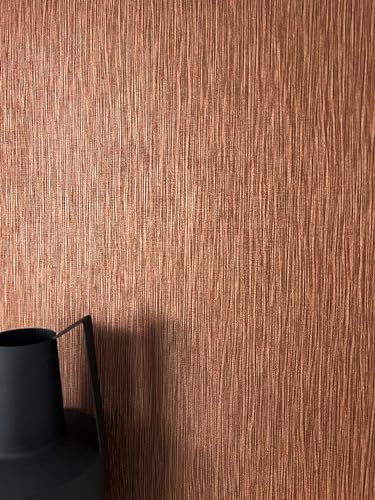 Newroom Papel Pintado Bronce Liso Metalizado TNT Salón Dormitorio
