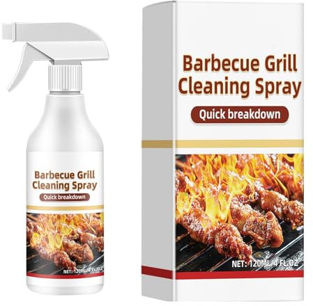 WLNEXT Pratico detergente per barbecue, comodo detergente per griglie, efficace rimozione di macchie e grassi