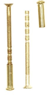 Tornillos de conexión de latón/pernos M4. Volver hacia atrás o macho a hembra, manija de puerta, pomo o rosas.