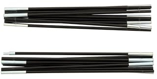 Gorich Beach Tent Poles for 3-8 Person Beach Tent for Replacement (4 Person Tent Poles)