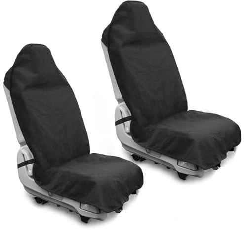 DECKALY Funda de Asiento de Coche Impermeable para después del Gimnasio, Correr, natación, Playa y Senderismo, Ajuste Universal, Antideslizante, Protector de Asiento para Coches, SUV, Camiones,