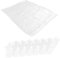 WRITWAA 400pcs Disposable Foot Bath Liners Pedicure Liners for Spa Use High-temperature Resistant Easy to Store for Home and Salon Foot Soaks