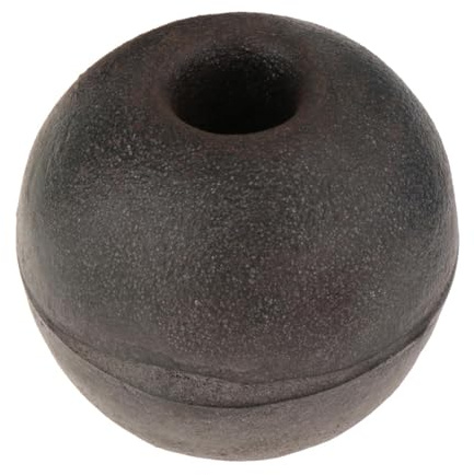 APLVFFZH Water Floating Ball Buoy Marker Throwing Rope Swimming Buoy Floating Ball PVC Material for Swimming Pool Kayaking Water Sports Boating Path, Black