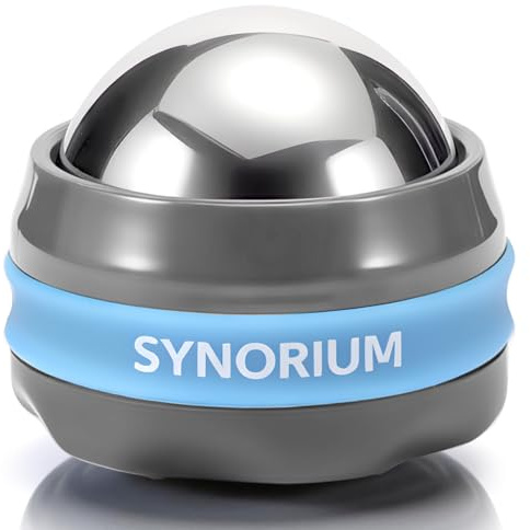 SYNORIUM Massage Ice Roller Ball, Cold Therapy Massage Ball | Relieve Muscle Tensions, Deep Tissue Massager for Neck, Shoulders, Back, Thighs, Legs.