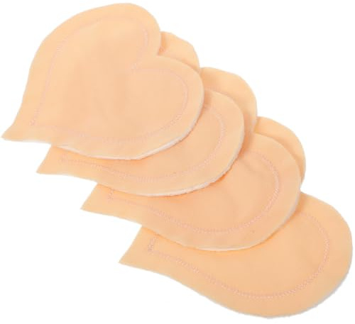 OFFSCH 2 Pairs Washable Nursing Pads Leak-Proof and Easy to Wear Cloth Velvet Breast Pads Reusable Breast Cushions for Comfortable Breastfeeding