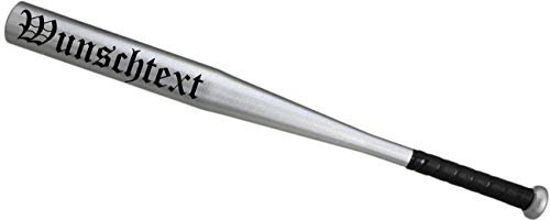 Spaß Kostet Baseballschläger Aluminium WUNSCHTEXT