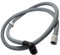Tubo Lavastoviglie per Scarico Acqua con Diametro Interno Lato Scarico di 21 mm e Lunghezza di 220 cm Adatto ad AEG Zanussi Rex Electrolux