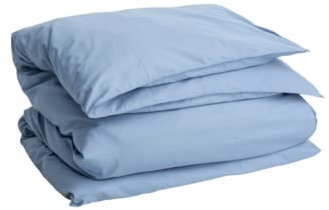 GANT Sateen Bettdeckenbezug einzeln 155x220cm Farbe Coronet Blue
