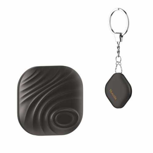 Nutale Localisateur D'objets de Clé Portefeuilles Café - Key Finder Anti-Perte Téléphone Chercheur Alarme Trouve-clés, avec Porte Clés Localisateur et Traqueur Sonore