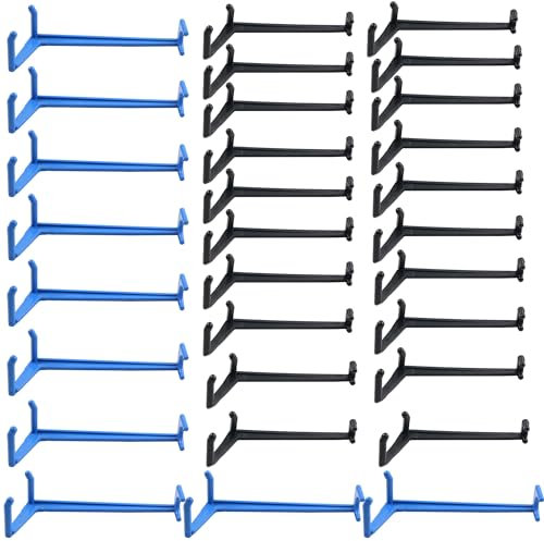 ZAHD 30 Stück Obstbäume Aststützen Astspreizer für Obstbäume Astspreizer aus Kunststoff Obstzweigspreizer Druckfester Kunststoff Mit Hoher für Wachstumswerkzeug Stark Spreizende (Blau, schwarz)