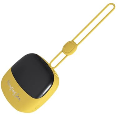 YIGZYCN Piccolo ventilatore elettrico a velocità regolabile USB ricaricabile ventilatore dispositivo di raffreddamento indossabile per pendolarismo ufficio palestra ventilatore sport all'aperto