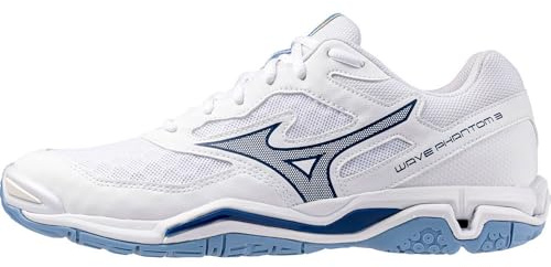 Mizuno Zapatos Indoor Wave Phantom, blanco, 46.5 EU