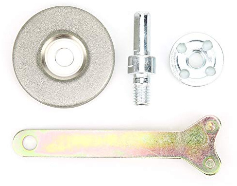 Grinding Wheel Sharpening Stone High Hardness Diamond Coated Multipurpose Grinding Tool for Planing Knives Drills Scissors Stainless Steel 5.6cm Diameter 180 to 800 Grit Options (180 mesh)