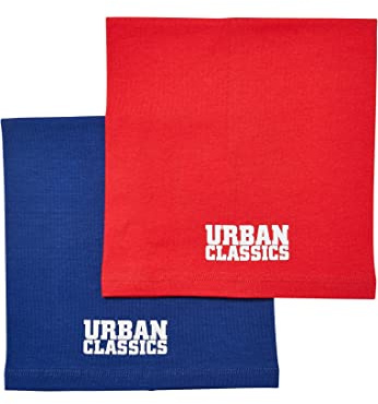 Urban Classics unisex - barn Logo tubhalsduk barn 2-pack Scarf