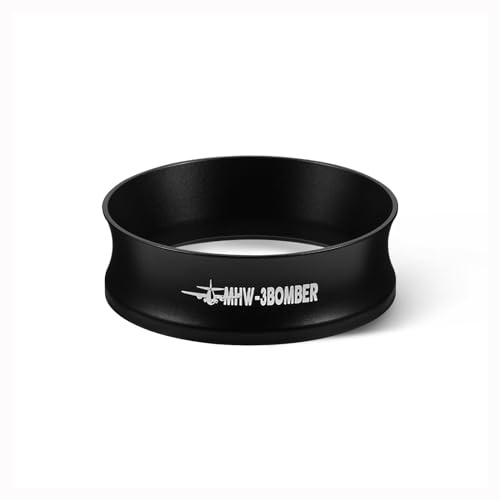 MHW-3BOMBER 58 mm espresso doseringstratt magnetisk kaffedoseringsring portafilter tratt barista verktyg kompatibel med 58 mm portafilter DR5546B-OS