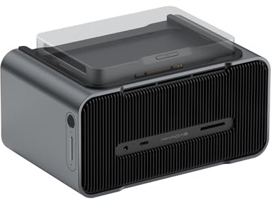 khadas Mind Graphics GeForce RTX 4060 Ti Desktop GPU 16GB GDDR6 Grafikkarte mit Fingerabdruckleser, Max Up to PCIe 4.0x8, 128 GT/s, HDMI 2.1a, USB4, Unterstützt 4K & 8K HDR für Gaming