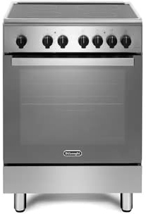 DMX 64 VL - Cocina con horno eléctrico, 4 fuegos, 60x60 cm, Inox