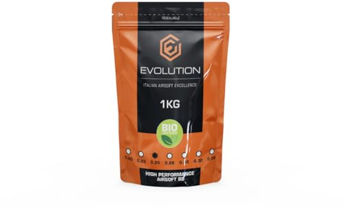 Generico Evolution 0.25 High Performance Softair BIO Pallini Softair Busta 1KG BBEA25BIO-BOX