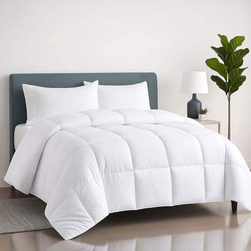 Meteorwi Home – Edredón Nórdico de Fibra Hueca 300 g/m², Relleno Extra Suave y Cálido para Otoño e Invierno, para Cama de 90 cm (150x220cm)