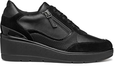 Geox Femme D Ilde A, Noir, 36 EU