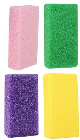 Ipetboom 4pezzi Strumenti Per Pedicure Esfolianti Colorazioni Assortite File Per Rimuovere La Morta Dei Piedi Dei Piedi Rimozione Calli e Trattamento Delle Zone Screpolate