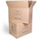 MERCURY - PACK 10/20 Cajas mudanza y Almacenaje Ultra Resistentes,cajas carton con Asas para fácil manejo,box grandes y pequeñas,Alta Resistencia,Reutilizables (20 Cajas 55x35x35CM 67Litros)