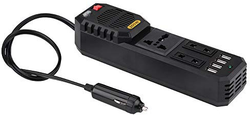 Convertitore di Alimentazione per Auto, Convertitore 200 W 12 V a CA 220 V con Sovraccarico della Porta USB Proteggi il Rumore più Basso e Nessun Inquinamento per Laptop