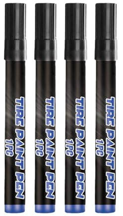 Xanorrg Abrasion Resistant Tire Paint Labeling Markers Tool Fade Proof Long Lasting High Coverage For Bike Maintenance Child Tire Chalk Multipurpose