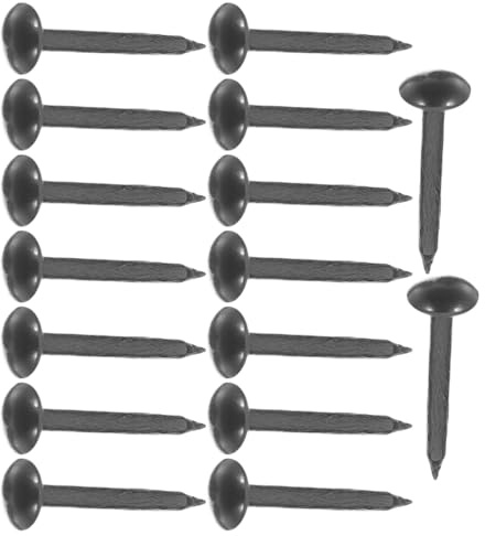 FUTUREORYY 200 mini chiodini per tappezzeria, in metallo, per legno, per tappezzeria, colore nero