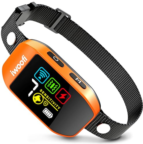2026 New Rechargeable Bark Collar for Dogs - Anti Bark Collar with Automatic Sound Vibration & Safe Shock Modes - Waterproof No-Bark Training Device for Small Medium Large Dogs for Everyday Training