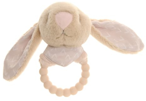 Ziggle Soft Plush Baby Rattle Toy | Newborn Sensory & Cuddly Gift