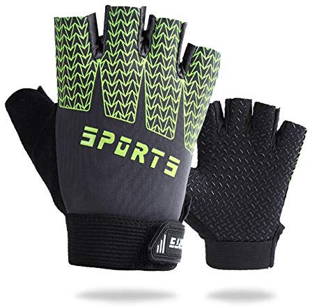 Keleily Fahrradhandschuhe für Kinder,1Paar Kinder Sport Handschuhe,Kinder Fahrradhandschuhe,Mädchen Jungen Fahrradhandschuhe Kinder Fingerlose Sport Fitnesshandschuhe Outdoor Sporthandschuhe