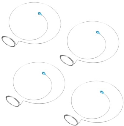 Homoyoyo 4stücke Lupenbefestigungskreis Aus Metall Lupenbefestigungsdraht Für Uhrenreparatur Kleiner Lupenhalter Aus Draht Lupenbefestigungskreis Tragbarer Reparaturdraht Für Uhrmacher Und