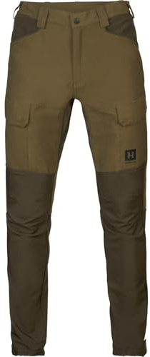 Härkila Pantalones escandinavos, Dark Olive/Willow Green, 48W / 32L
