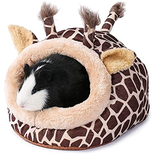 JanYoo Kleintierhöhle für Chinchilla, Igel, Meerschweinchen, Käfigzubehör, Spielzeug, für Bartagame, Hamster, Frettchen, Ratte