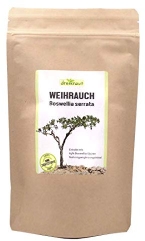 Weihrauchextrakt Pulver, 100g, Boswellia Serrata, 65% Boswelliasäuren, ohne Zusätze