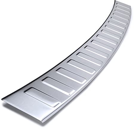 tuning-art BL968 Ladekantenschutz mit Abkantung passend für Skoda Superb 3 Kombi 2019-2023, Farbe:Silber