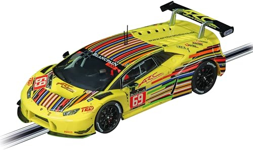 Carrera Evolution 20027749 Lamborghini Huracán GT3 Power Set Slotbil, skala 1:32, Ready to Race för barn, officiell Lamborghini-licens, bilbana för hemmet, perfekt för racingentusiaster