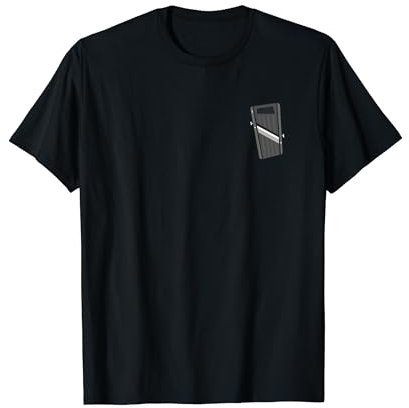 Mandoline de chef poche motif mandoline T-Shirt