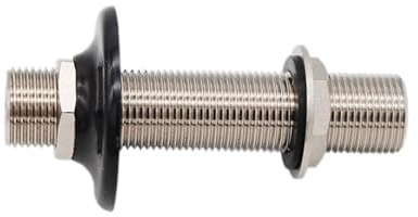 GeRnie Acoplador-11 cm (4 1/3 ) de Longitud con 13 mm (1/2) de diámetro de latón Cromado 7/8 -14 Hilos Caja de Cerveza de Barril casera