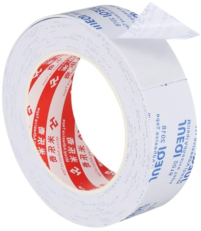 PATIKIL 5 m tätningstejp, självhäftande, 35 mm (B) x 1 mm (D) tätningstejp för fönster, dörrar, skumtejp, 1 rulle, vit