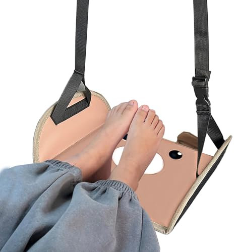 Fußschlinge Für Flugreisen | Reise Fußstütze,Längenverstellbare Beinschaukel für Erwachsene Zuhause Büro Zug